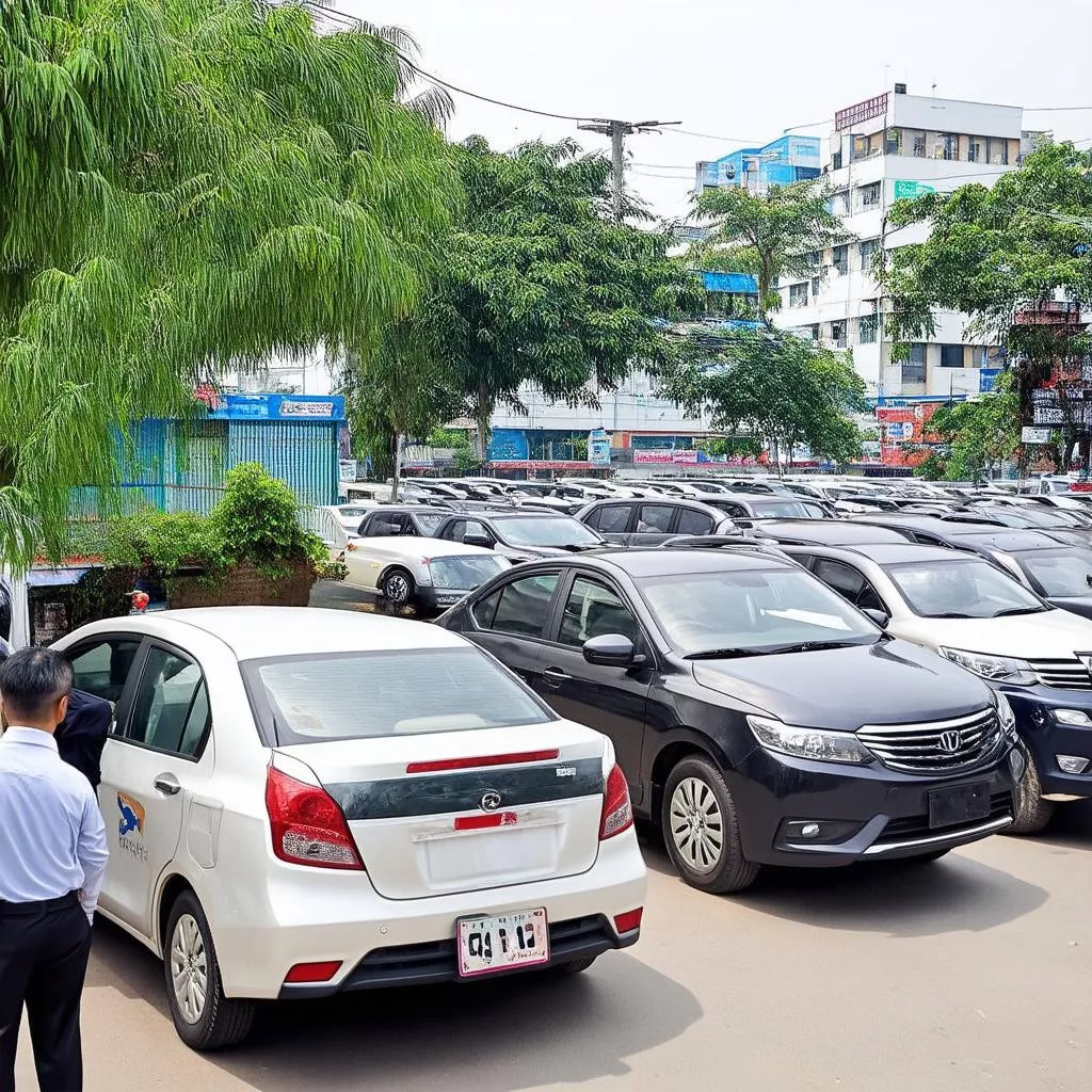 Bãi giữ xe ô tô